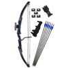CP4 Compound Bow Kit - 40# - Blue