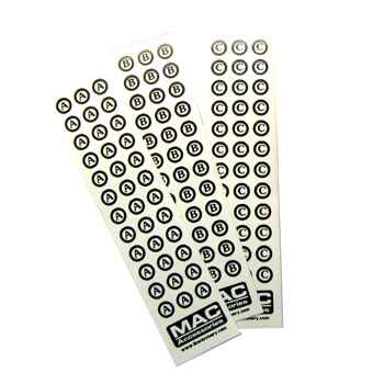 Arrow Letter Decals