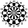 Archery Darts Target Face - 80cm