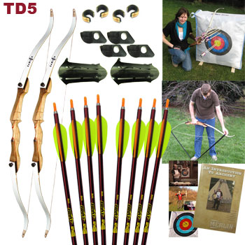 Take-Down Recurve Archery Kit - Gents - TD3