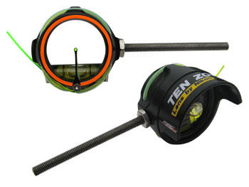 MAC Ten Zone Scope - (Incl. Lens and GREEN Fibre Optic)