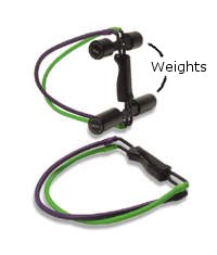 Saunders Power Pull  Weights - 1 pair of 12oz