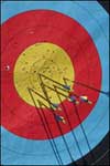 FITA archery target face